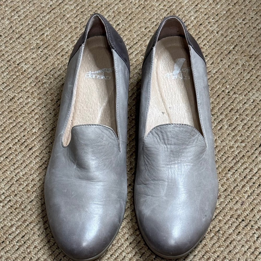 Dansko Preston Stacked Heel Pumps Size EU 40/US 10 - Picture 1 of 8